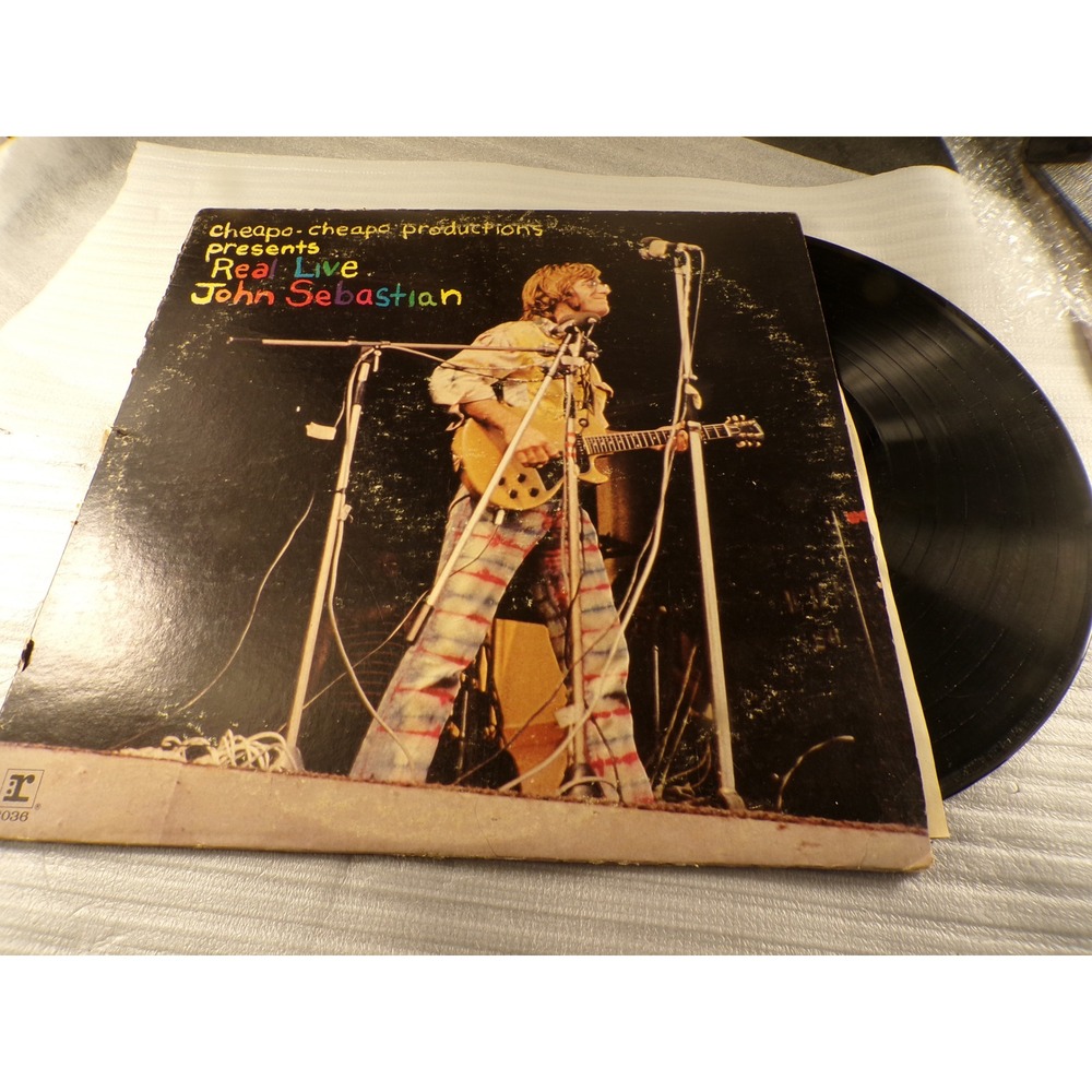 John Sebastian Real Live Vinyl LP 1971 Reprise Records MS 2036 Folk Rock Live